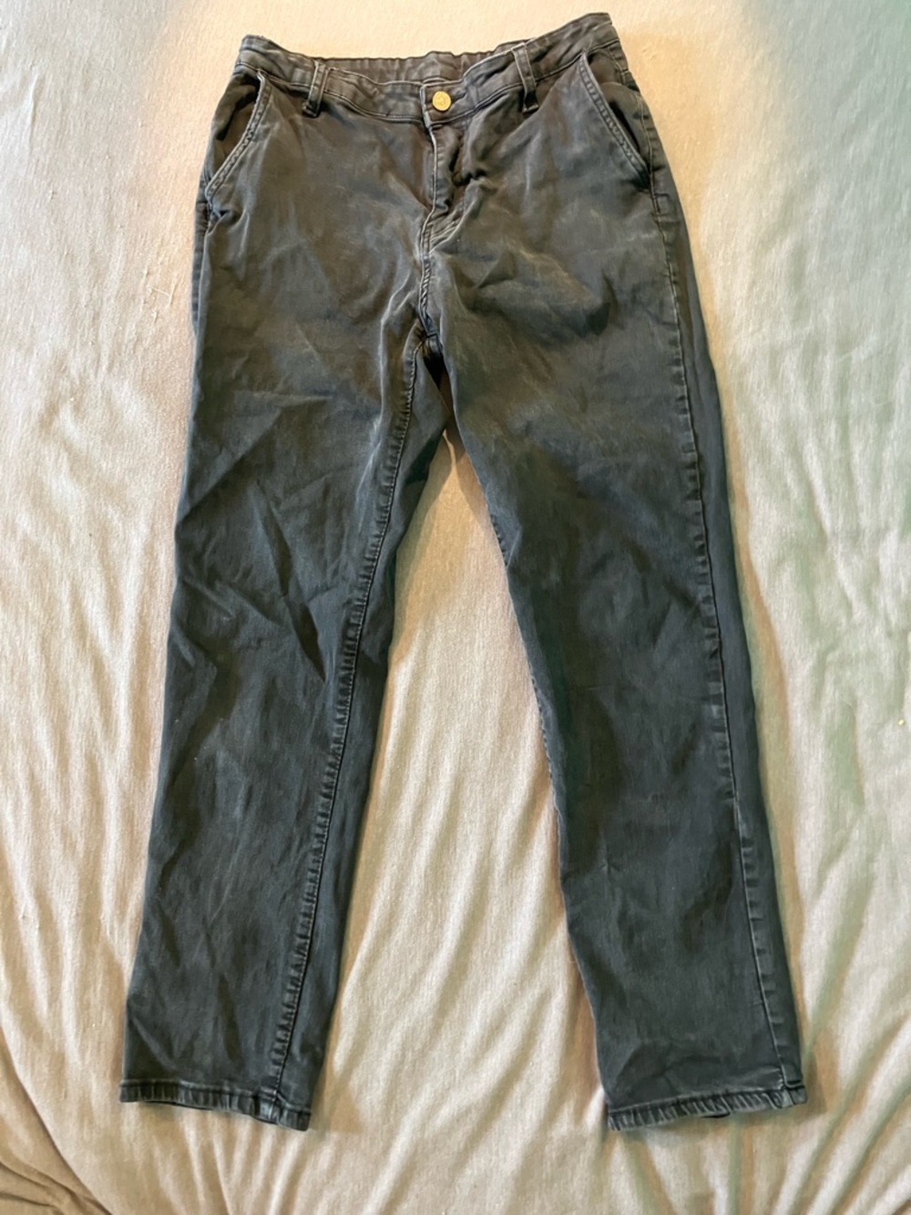 Men's Hungson Black Straight-Leg Jeans - Classic Casual